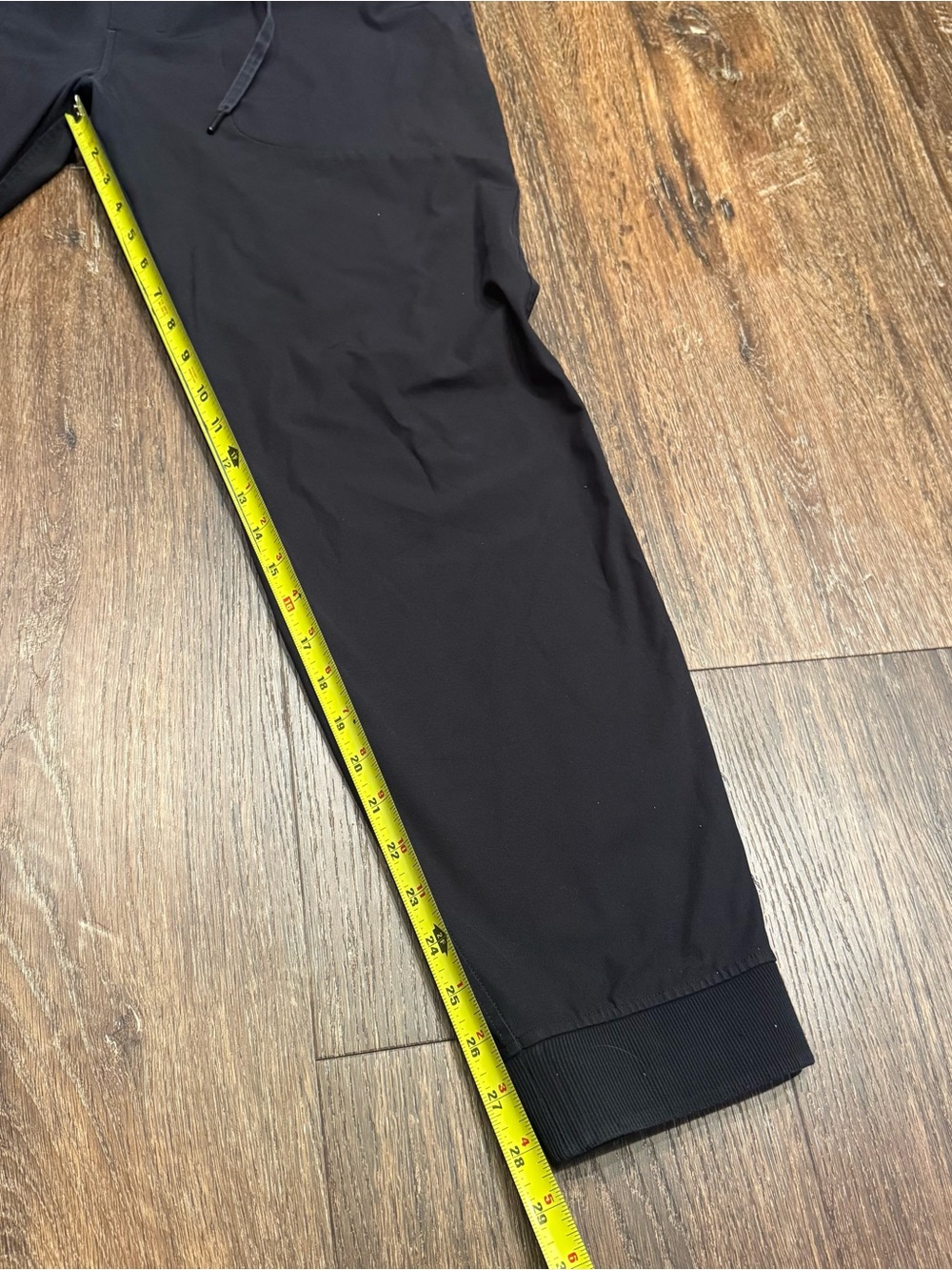Lululemon Mens ABC Jogger XL Warpstreme Faded Black Performance Pants Drawstring - Picture 9 of 10
